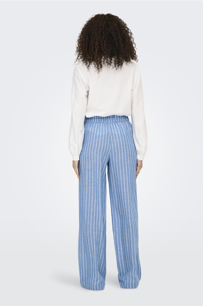 JDYEMILIA H/W WIDE PANT WVN EXP 15353936 Cashmere Blue/CLOUD DANC